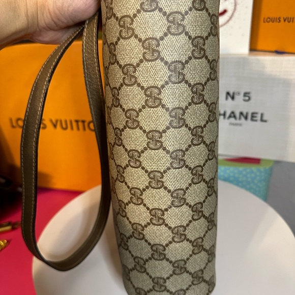 ✅FINAL SALE! Authentic Gucci Sherry GG PVC Leather Crossbody Bag - Picture 10 of 12